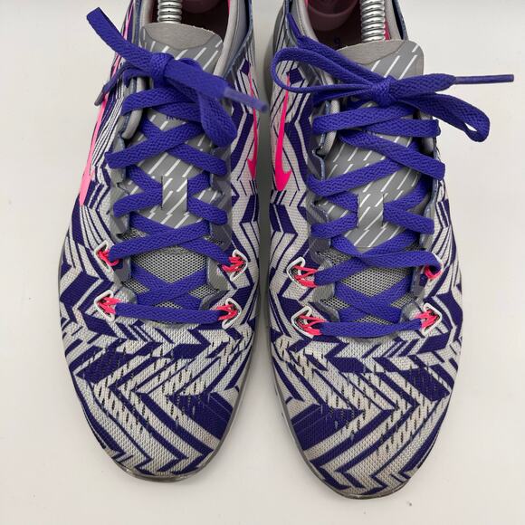 Nike Free 5.0 TR Fit 5 PRT Shoes Women's 9 Purple Pink Athletic Running Sneakers - Picture 4 of 8